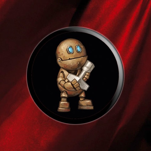 Saltatio Mortis Roboter Button