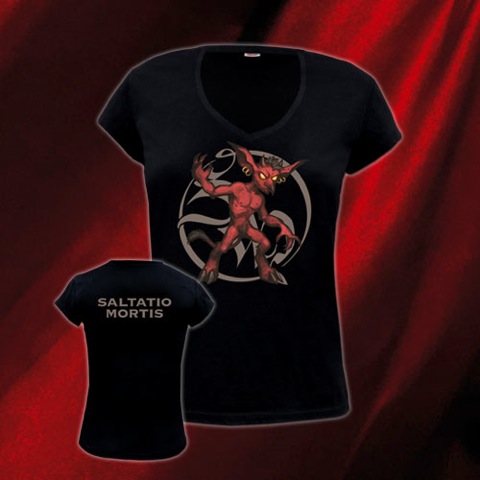 Saltatio Mortis Shirt für Girls mit Teufelmotiv