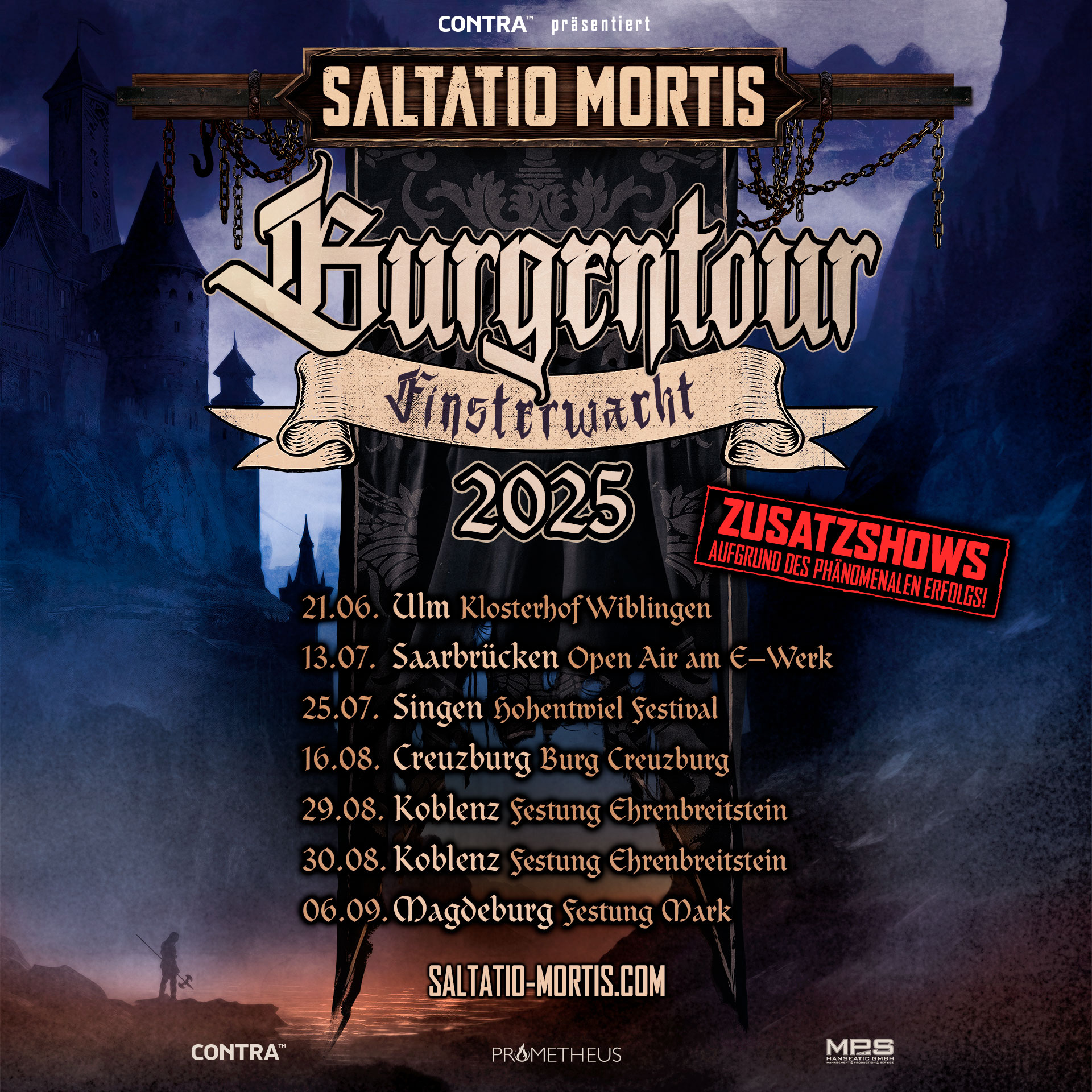 Saltatio Mortis Tour 2025